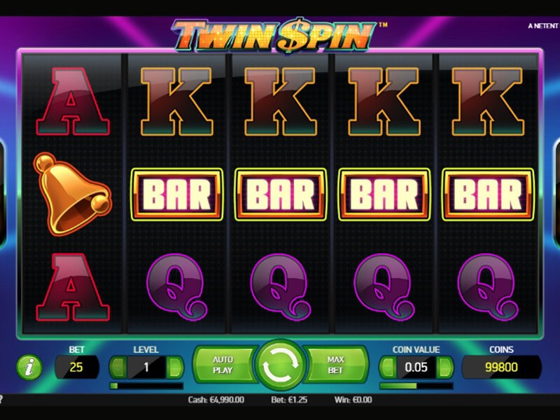 Twin Spin Slot Machine